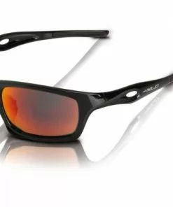 XLC Sonnenbrille Kingston SG-C16 Rahmen Schwarz Gläser Rot Verspiegelt