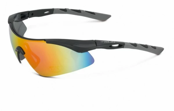 XLC Sonnenbrille Komodo SG C09 Rahmen Schwarz Grau Gläser Verspiegelt 3 XLC Sonnenbrille Komodo SG C09 Rahmen Schwarz Grau Gläser Verspiegelt