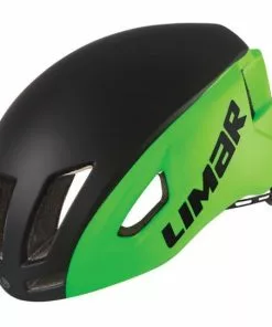 Limar Helm Air Speed Mattschwarz/grün Gr. M 53-57 Cm