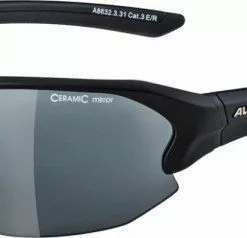 Alpina Sonnenbrille Lyron HR Rahmen Schwarz Matt Glas Sw Versp. S3