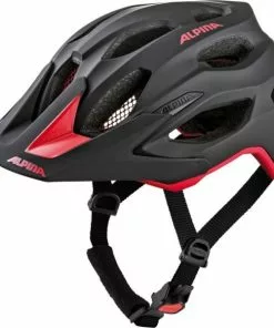 Alpina Helm Carapax 2.0 Black-red Gr. 52-57 Cm
