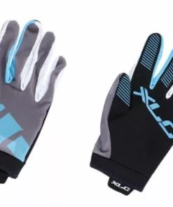 XLC Langfingerhandschuh MTB Grau Blau Größe S
