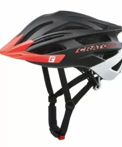 Cratoni Helm Agravic MTB Schwarz/rot Matt Gr. L/XL 58-62 Cm