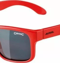 Sonnenbrille Alpina Mitzo Rahmen Red Glas Black Mirror.S3
