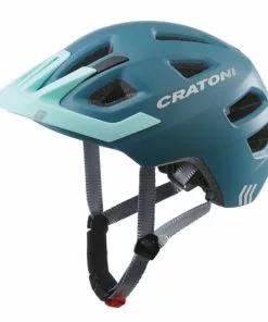 Cratoni Kinderhelm Maxster Pro Kid Gr. XS/S 46-51cm Steel/blau Matt