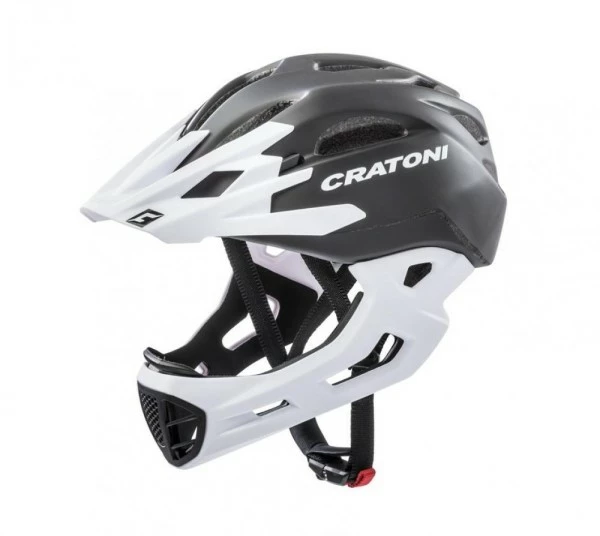 Cratoni Helm C-Maniac Freeride Schwarz/weiß Matt Gr. M/L 54-58 Cm 3 Cratoni Helm C-Maniac Freeride Schwarz/weiß Matt Gr. M/L 54-58 Cm