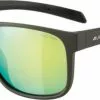 Sonnenbrille Alpina Nacan III Rahmen Anthracite Matt Glas Yellow Mir