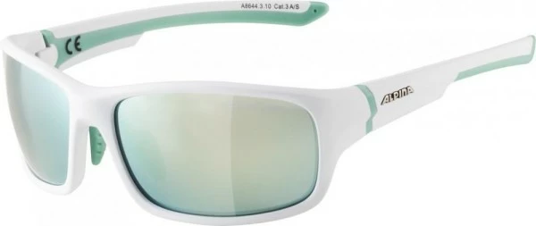 Alpina Sonnenbrille Lyron S Rahmen White Pistachio Glas Emerald Mirror 3 Alpina Sonnenbrille Lyron S Rahmen White Pistachio Glas Emerald Mirror
