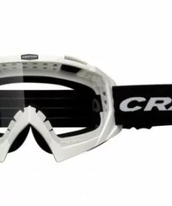 Cratoni MTB Brille C-Rage Weiß Glanz Scheibe Transparent