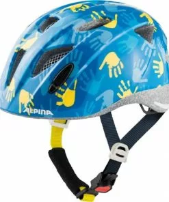 Alpina Kinderhelm Ximo Blue Hands Gloss Gr. 47-51 Cm