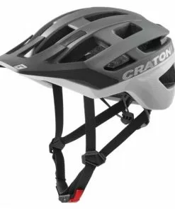 Cratoni Helm AllRace MTB Anthrazit/weißmatt Gr. S/M 52-57 Cm