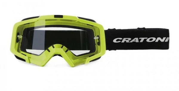 Cratoni MTB Brille C-Dirttrack Lime Glanz Scheibe Transparent 3 Cratoni MTB Brille C-Dirttrack Lime Glanz Scheibe Transparent
