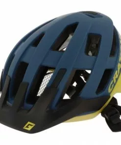 Cratoni Helm AllRace MTB Blau/gelb Matt Gr. S/M 52-57 Cm
