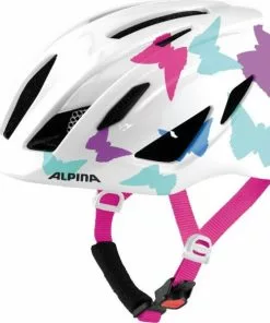 Alpina Helm Pico Pearlwhite Butterflies Gloss Gr. 50-55 Cm