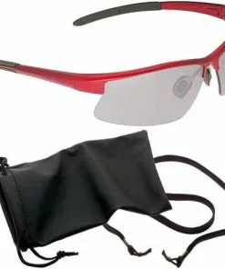 Point Radbrille Bordeaux Rot Glänzend