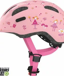 Abus Kinderhelm Smiley 2.0 Rose Princess Gr. S 45-50 Cm