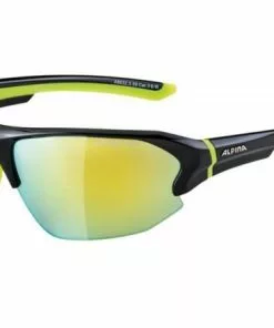 Alpina Sonnenbrille Lyron HR Rahmen Sw Neon Gelb Glas Gelb Versp. S3