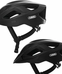Abus Helm Aduro 2.1 Velvet Black Gr. L 58-62 Cm
