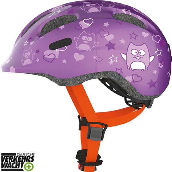 Abus Kinderhelm Smiley 2.0 Purple Star Gr. M 50-55 Cm 3 Abus Kinderhelm Smiley 2.0 Purple Star Gr. M 50-55 Cm