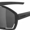 Alpina Sonnenbrille Bonfire Rahmen Schwarz Matt Glas Schwarz Kat.3