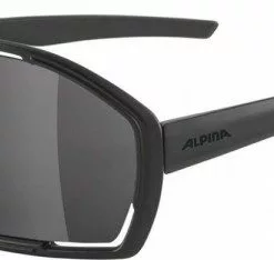 Alpina Sonnenbrille Bonfire Rahmen Schwarz Matt Glas Schwarz Kat.3