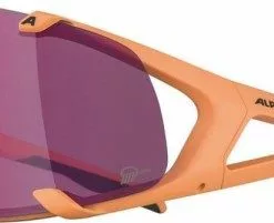 Alpina Sonnenbrille Hawkeye S Q-Lite Rah. Peach Matt Glas Pink Versp. Kat.3