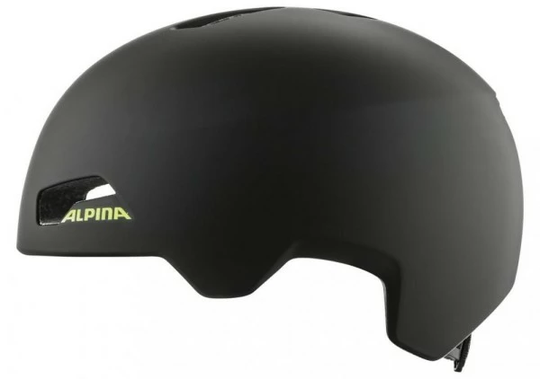 Alpina Kinderhelm Hackney Schwarz Neongelb Matt Gr. 47-51 Cm 2 Alpina Kinderhelm Hackney Schwarz Neongelb Matt Gr. 47-51 Cm