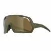 Alpina Sonnenbrille Rocket Q-Lite Rahm. Olive Matt Glas Bronze Versp. Kat.3