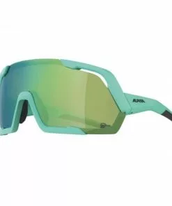 Alpina Sonnenbrille Rocket Q-Lite Rahm. Türkis Matt Glas Grün Versp. Kat.3