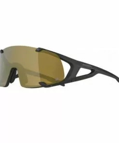 Alpina Sonnenbrille Hawkeye S Q-Lite Rah. Sw Matt Glas Bronze Versp. Kat.3